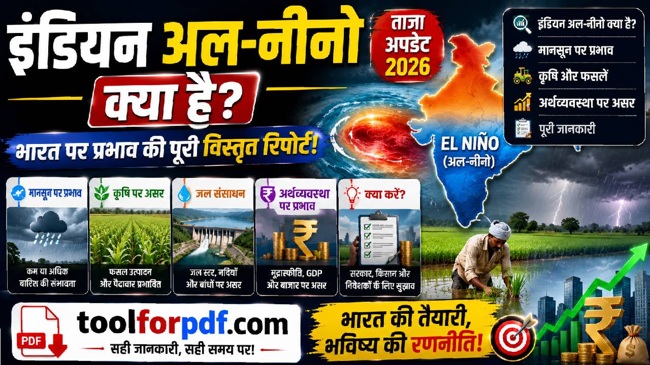 Indian El Nino Report 2026