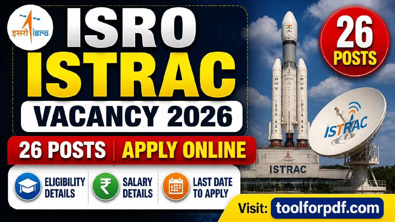 ISRO ISTRAC Vacancy 2026