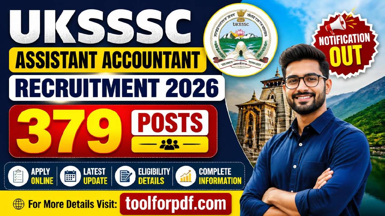 UKSSSC Assistant Accountant Recruitment 2026